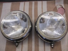 CIBIE SUPER OSCAR SPOTLIGHT PAIR - BOTH ORIGINAL, CLASSIC, VINTAGE RALLY LIGHTS.