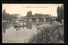 CPA Chauvigny, Vue du Pont