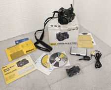 Nikon Coolpix 5700 Digital Camera Untested Manuals CD Roms Boxed No Battery