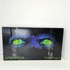 Vintage ATMOSFEAR The Harbingers VHS Board Game COMPLETE Mattel 1995 Horror Game