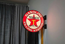 Enseigne Lumineuse Texaco LED
