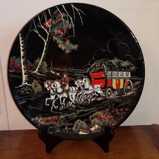 Plat Circulaire de Collection