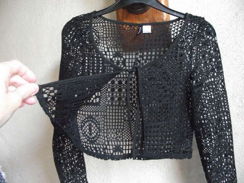 Bolero gilet dentelle - /😍,