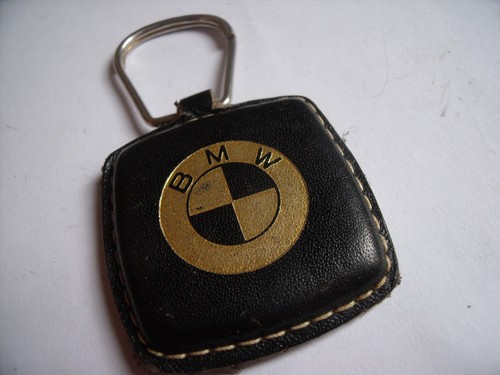 Porte cle bmw cuir - cle, marquage