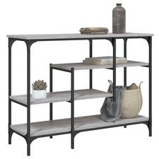 Table Console avec Étagère