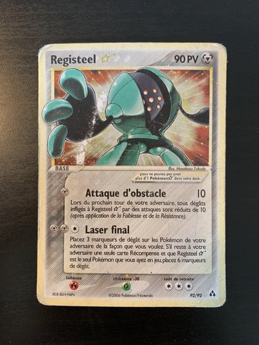 Carte pokémon registeel - pokémon,