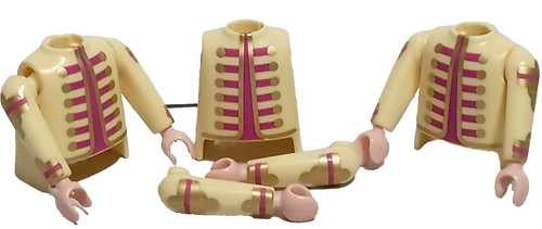 Playmobil corps bras - x3,