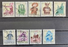 Lot Timbres Pologne Signes Du