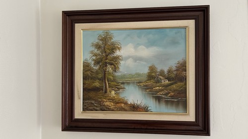Tableau peinture paysage