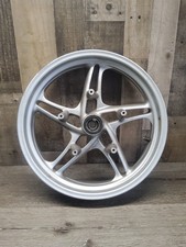 2004 04 01-05 BMW R1150RT R1150 Front Wheel Rim Silver Straight 17x3.50 