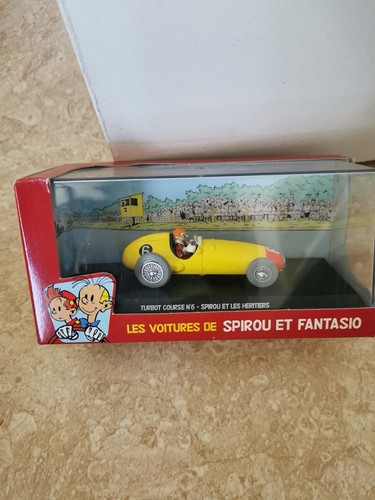Voiture spirou fantasio - spirou, et