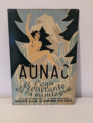 Plaque tole lithographiée - plaque,