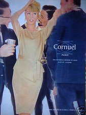 1964 ADVERTISEMENT CORNUEL NATURAL SILK IMPORTED FROM JAPAN - ADVERTISING