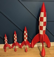 Fusée inspiration tintin