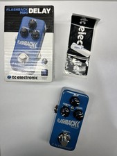 TC Electronic Flashback Mini Delay Pedal True Bypass  Excellent Condition