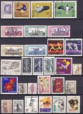Pologne Lot timbres