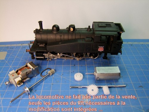 Kit motorisation sans courroie - motorisation,
