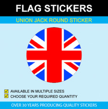 Union Jack Stickers
