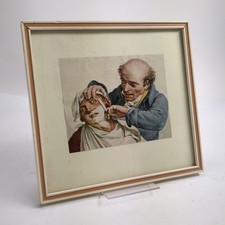 Framed Art Print: L'Adroit Barber (The Skillful Barber) L. L. Boilly