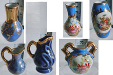 lot miniature mini vase  broc