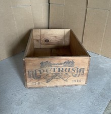 RARE CAISSE DE VIN VIDE PETRUS