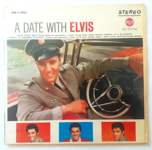 33t elvis presley - elvis, date