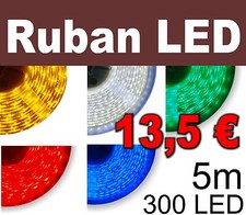 Ruban LED blanc, blanc chaud