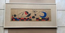 LITHOGRAPHIE COULEUR JOAN MIRO