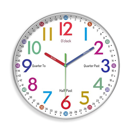 Horloge murale enfant - horloge,