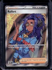 2025 Pokemon SV Prismatic Evolutions Raifort Ultra Rare #142/131