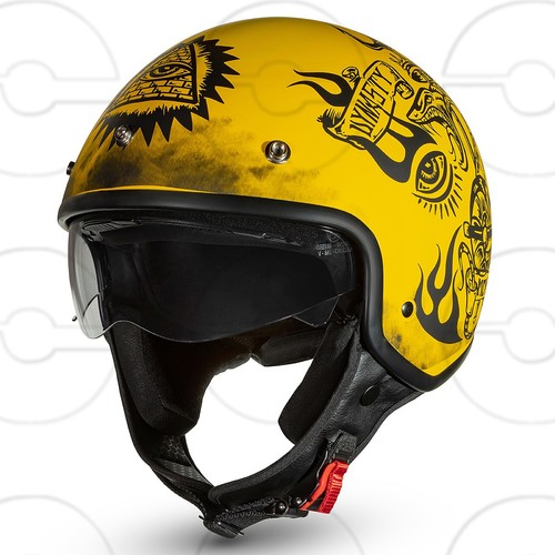 Casque moto jet - de, cruizer
