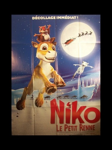 Niko petit renne affiche - le,