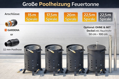 Chauffage piscine baril - piscine,