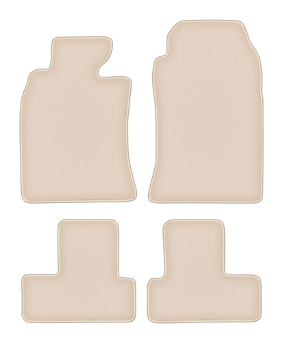 Tapis sol velours beige - de,