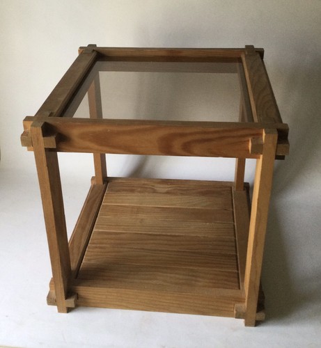 Table basse bois massif - bois, +