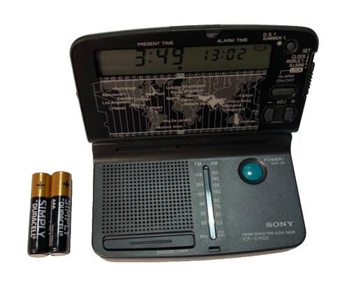 Sony radio reveil icf - reveil, icf-