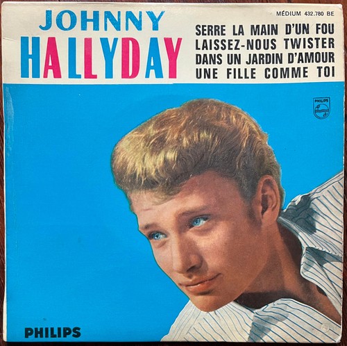 Johnny hallyday serre main - la,