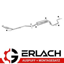 Système d'échappement pour Mercedes Vito W638 110 D TD 2.3 échappement 3593