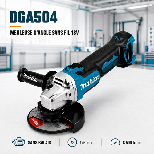Meuleuse angle 18v 125mm - d'angle,