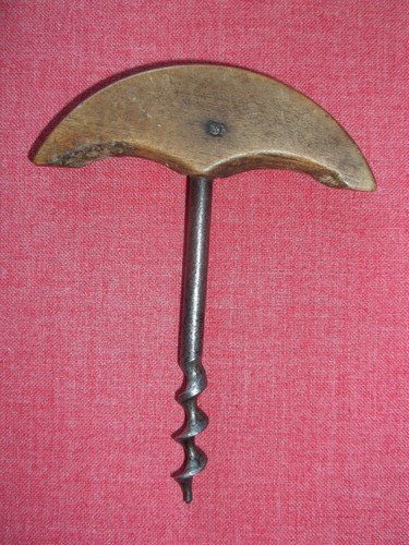 Ancien tire bouchon manche - tire,