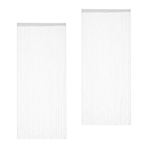 Rideaux fils blanc cm - fils,