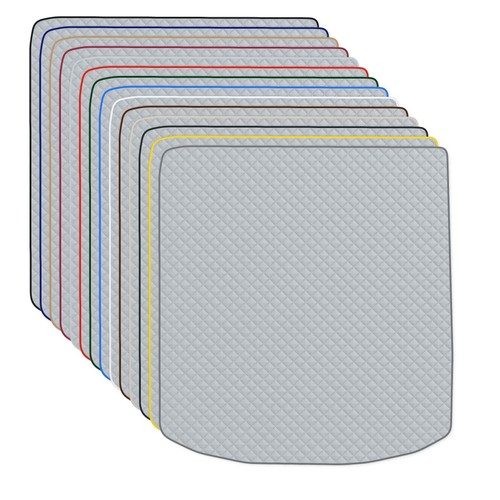 Gris cuir éco tapis - gris,