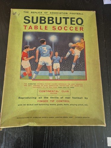 Subbuteo continental club - subbuteo,