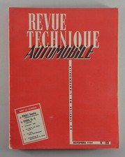 Repair instructions Revue Technique Renault Dauphine / Citroen DS 19 11/1959