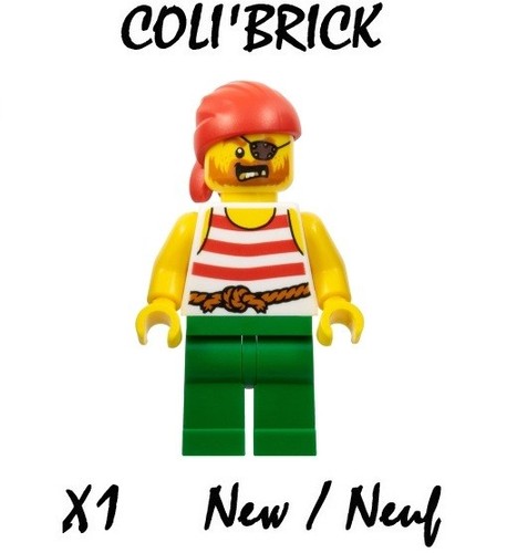 Lego figurine pirate - figurine, pi190