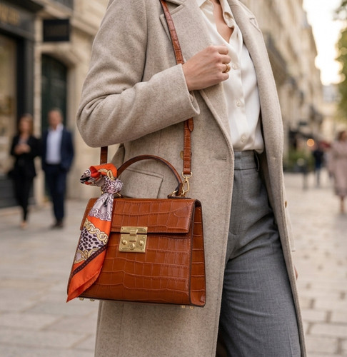 Sac main rigide effet - sac,