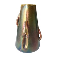 Ancien Vase Irisé Jérome