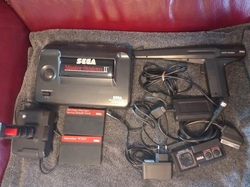 Console sega master system - console,