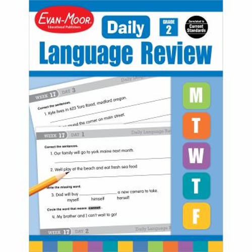 Daily language review grade - language, 2