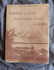 Dr Jean BOULNOIS - BOUBOU HAMA - Th. MONOD, Empire de Gao - Histoire des Sonrai